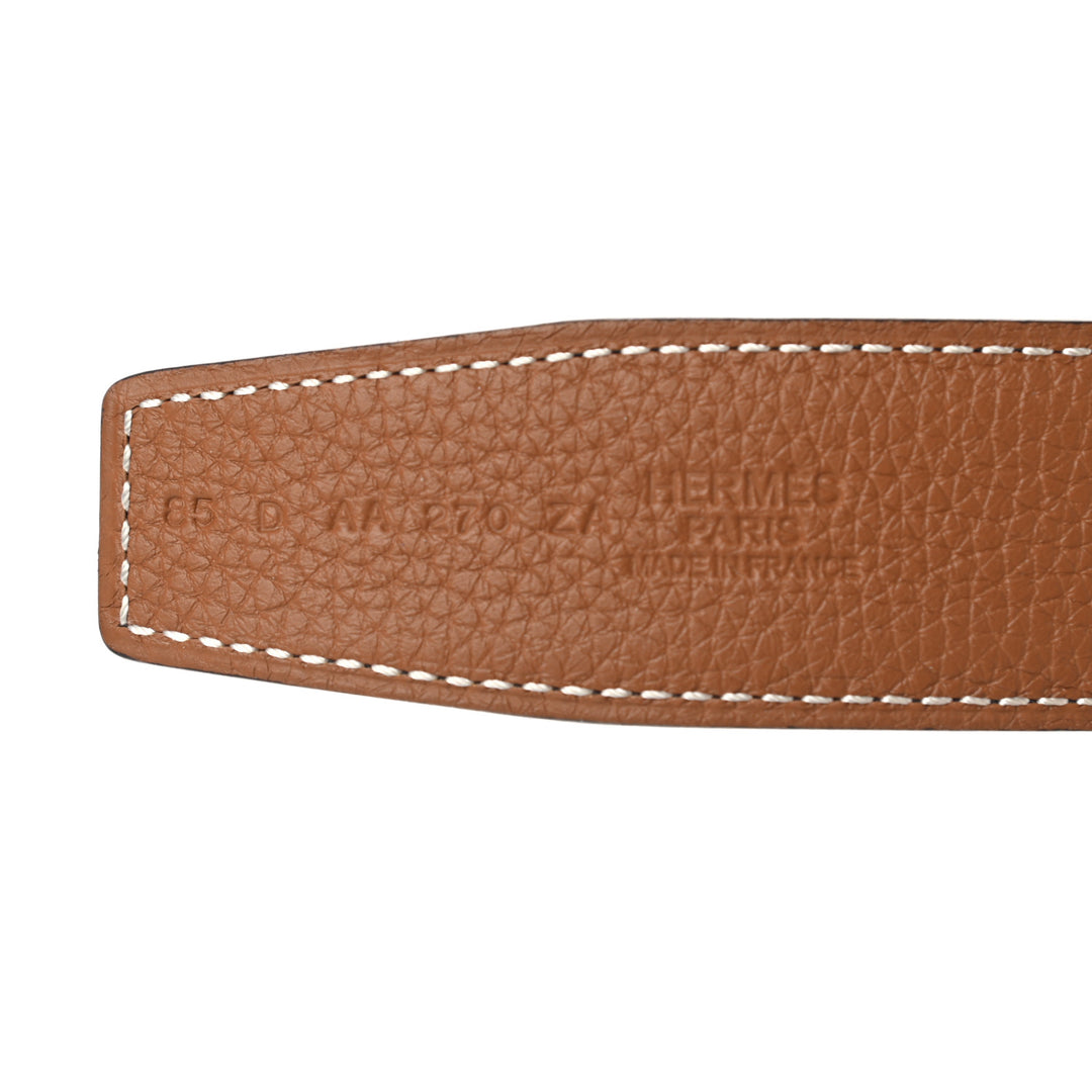 HERMÈS H CONSTANCE REVERSIBLE BELT