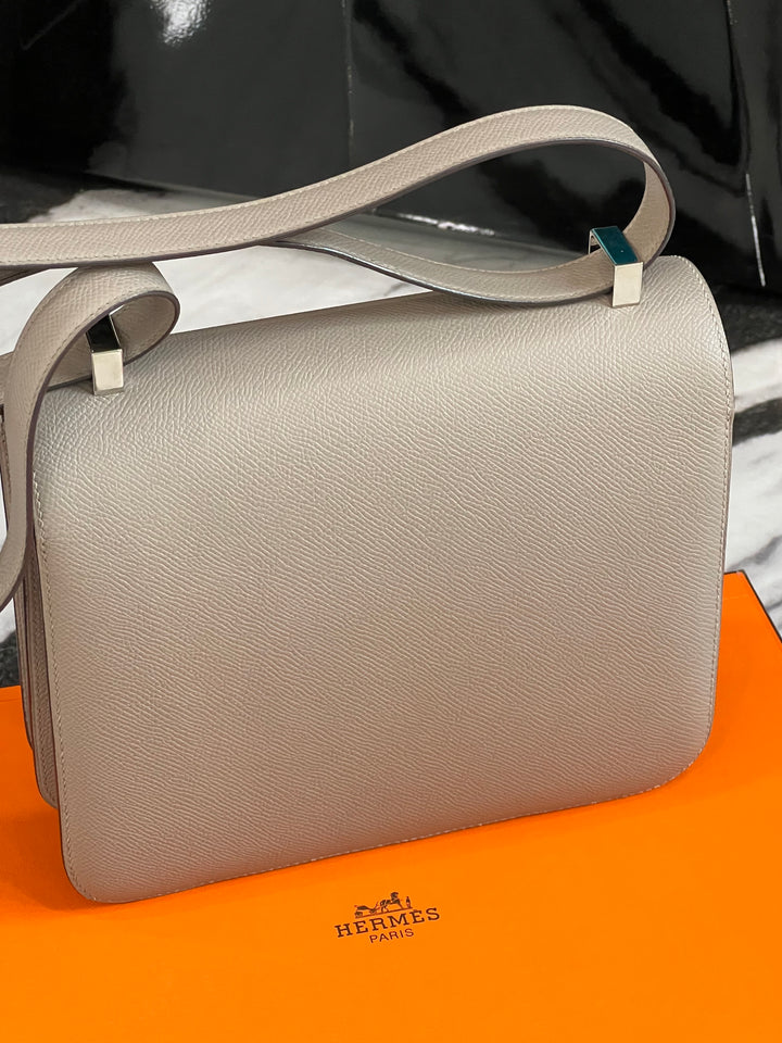 HERMÈS CONSTANCE 24 EPSOM PALLADIUM HARDWARE