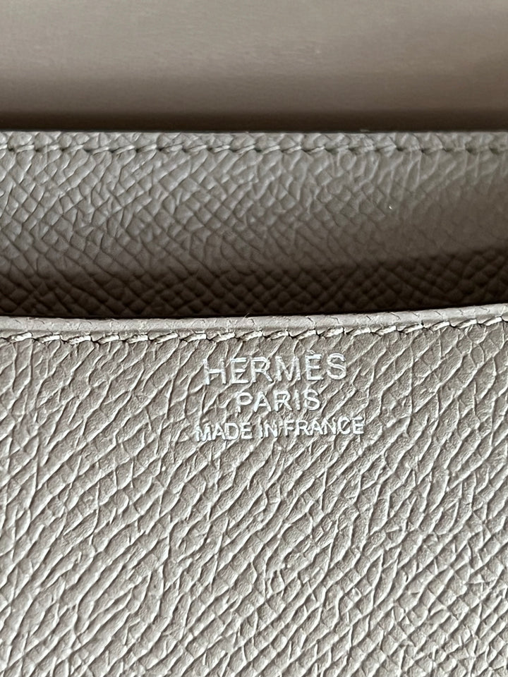 HERMÈS CONSTANCE 24 EPSOM PALLADIUM HARDWARE