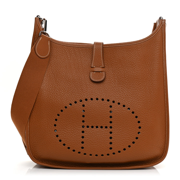 HERMÈS TAURILLON CLEMENCE EVELYNE III GM BAG