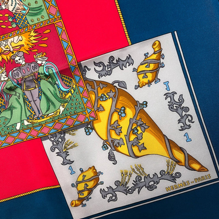 HERMÈS LE TAROT SILK SCARF BY ANNIE FAIVRE – Caroline's Fashion