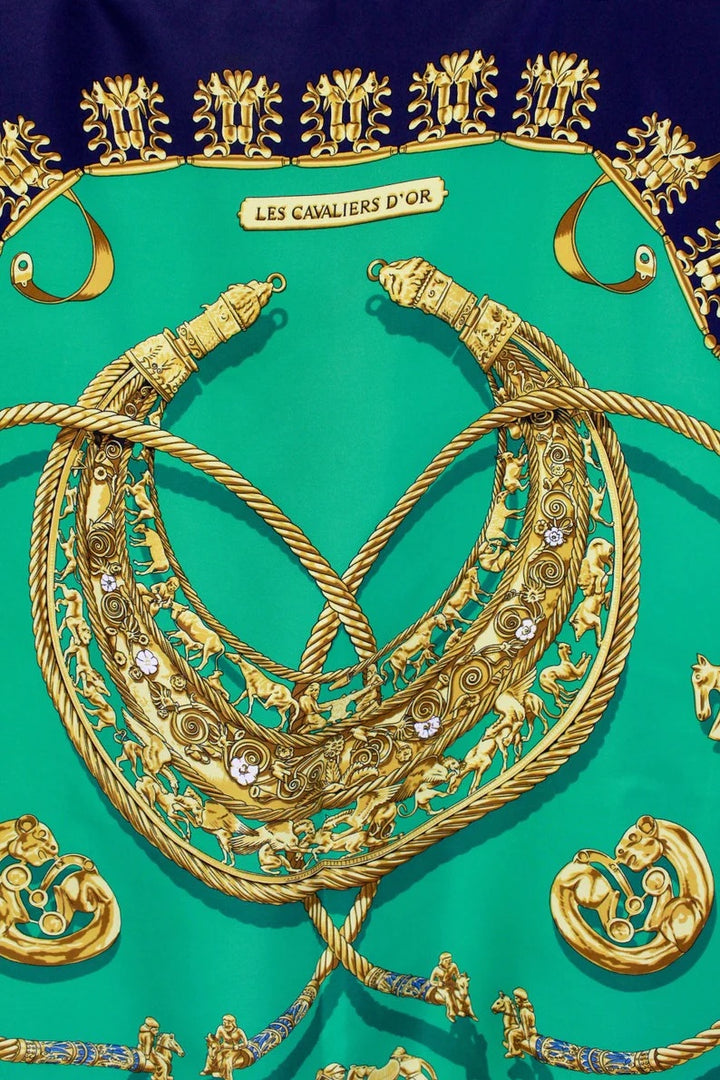 HERMÈS PARIS CARRE TITRE LES CAVALIERS D&