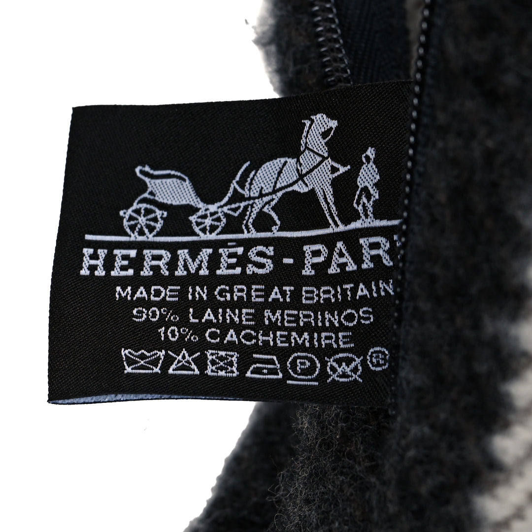 HERMÈS WOOL CASHMERE AVALON PILLOW PM
