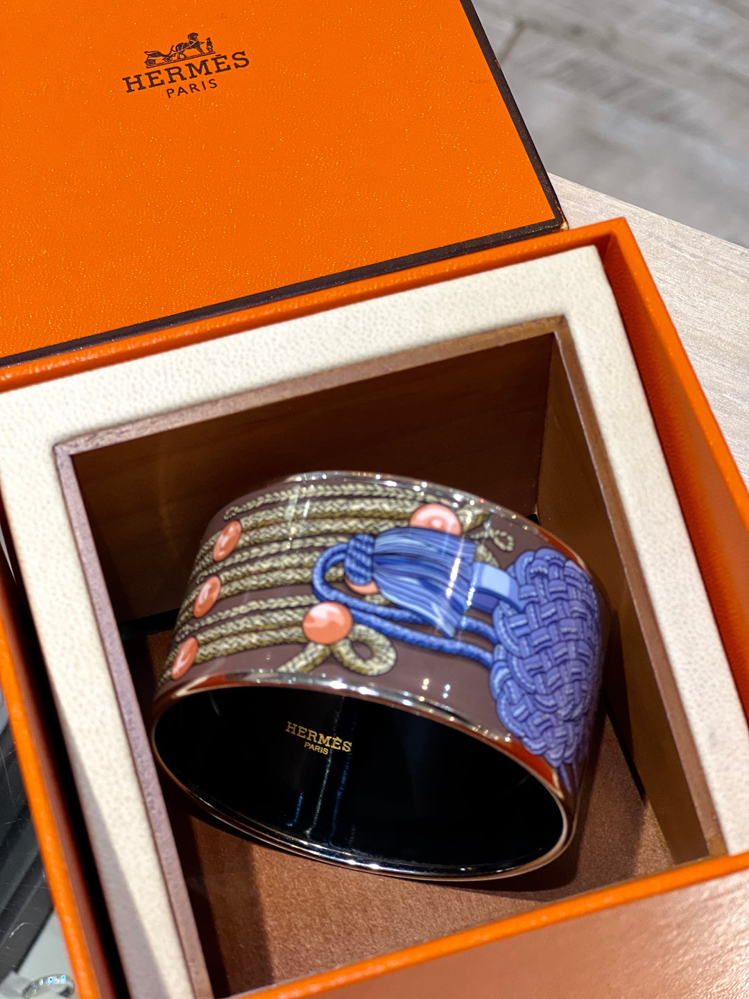 HERMÈS BRANDENBURG CUFF BRACELET