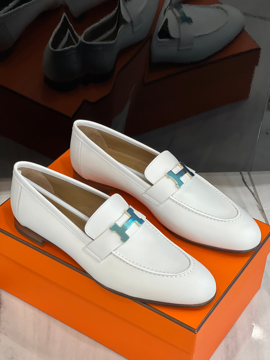 HERMÈS LADIES PARIS LOAFERS