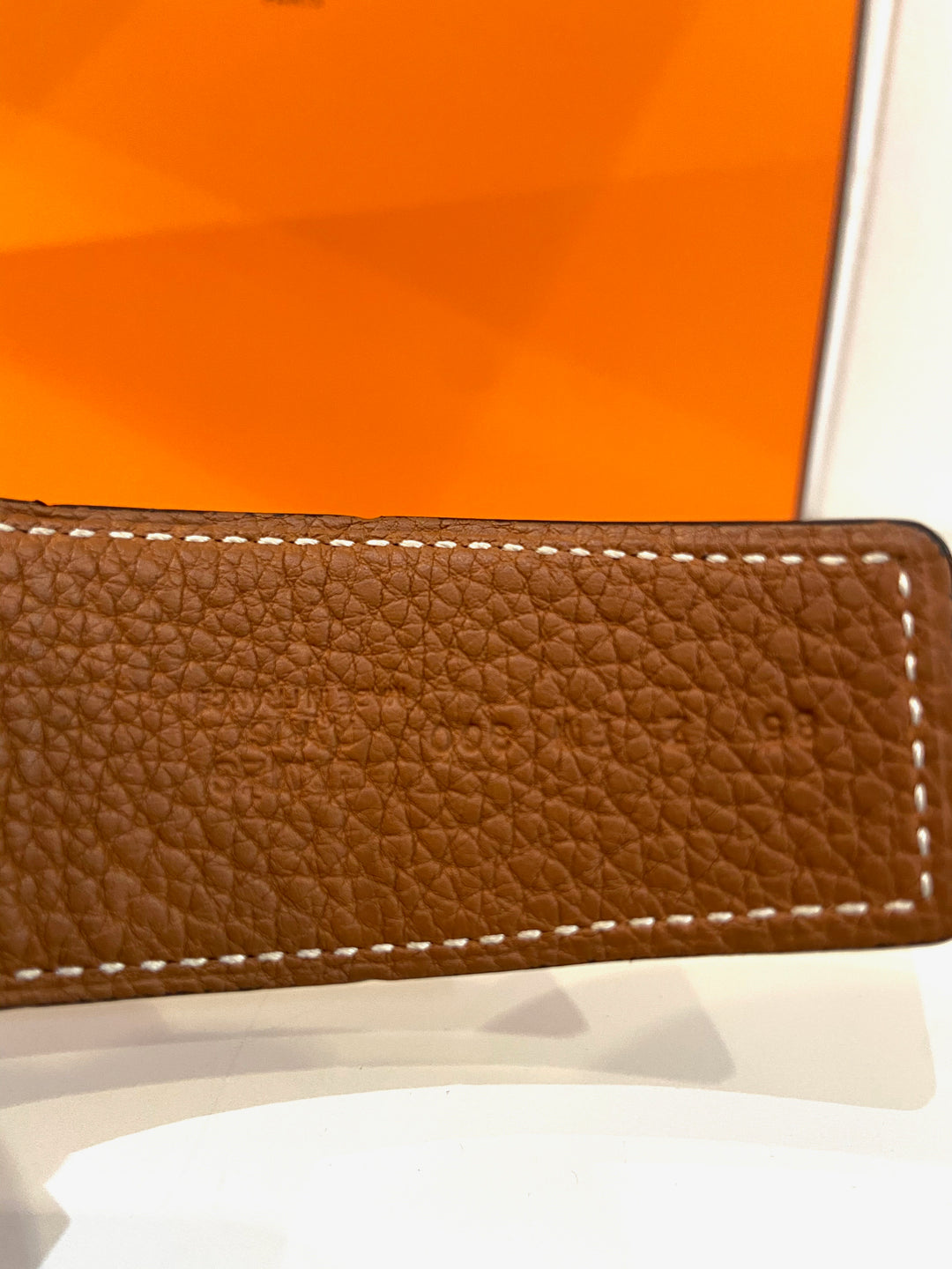 HERMÈS  CONSTANCE H REVERSIBLE BELT