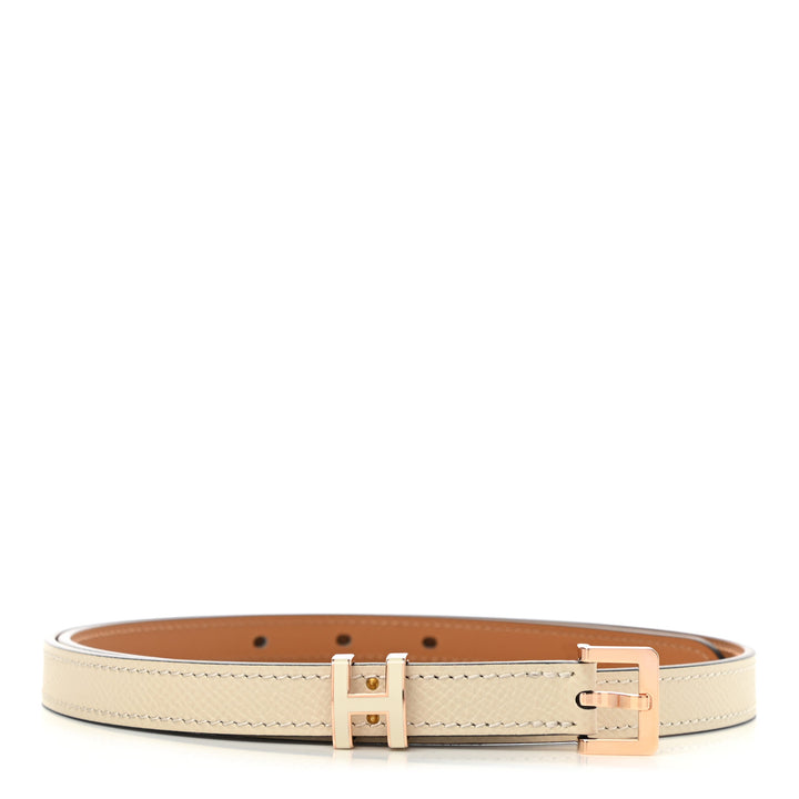 【HERMES】Pop H 15 ベルト 金具/Rose Gold HERMÈS POP H 15MM BELT EPSOM ROSE GOLD – Caroline's Fashion