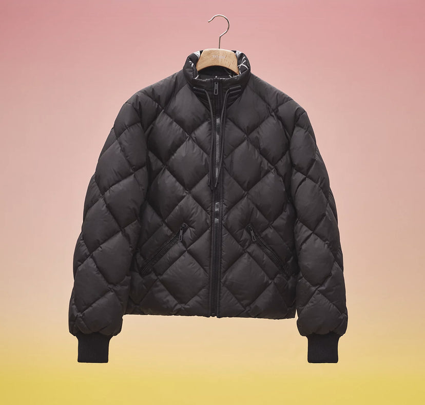 エルメス ダウンベスト Promenade du Matin リバーシブル Hermes Promenade du Matin Reversible Puffer Vest 42 | Mightychic