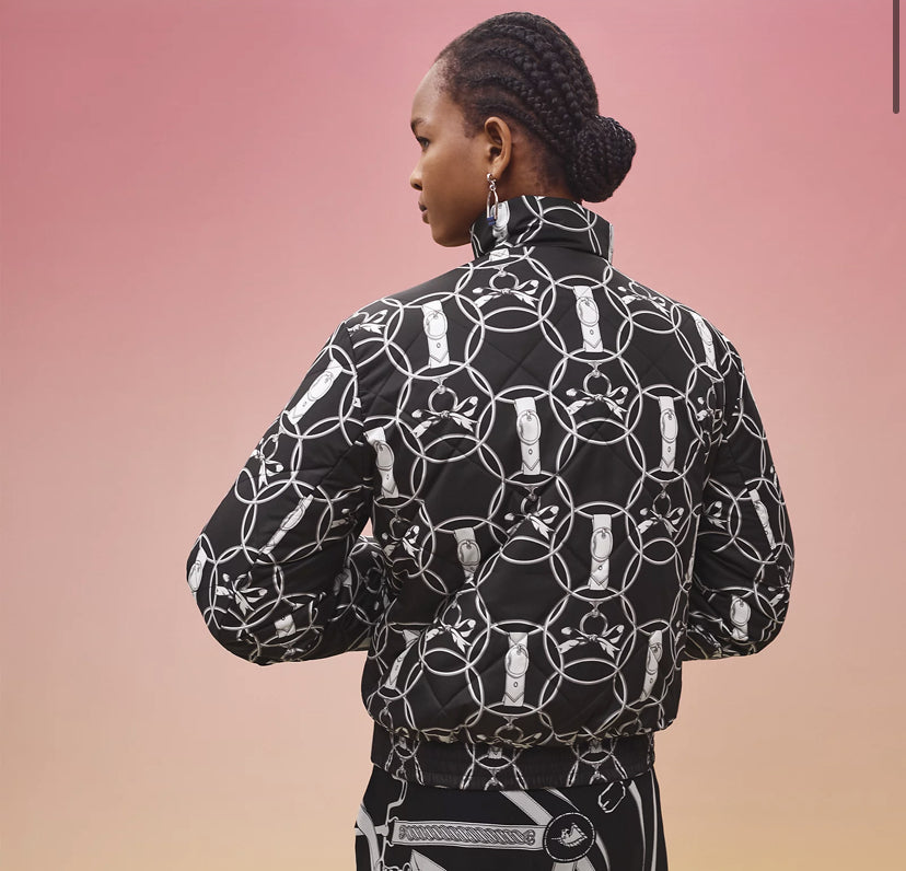 HERMÈS PROMENADE DU MATIN REVERSIBLE JACKET – Caroline's Fashion
