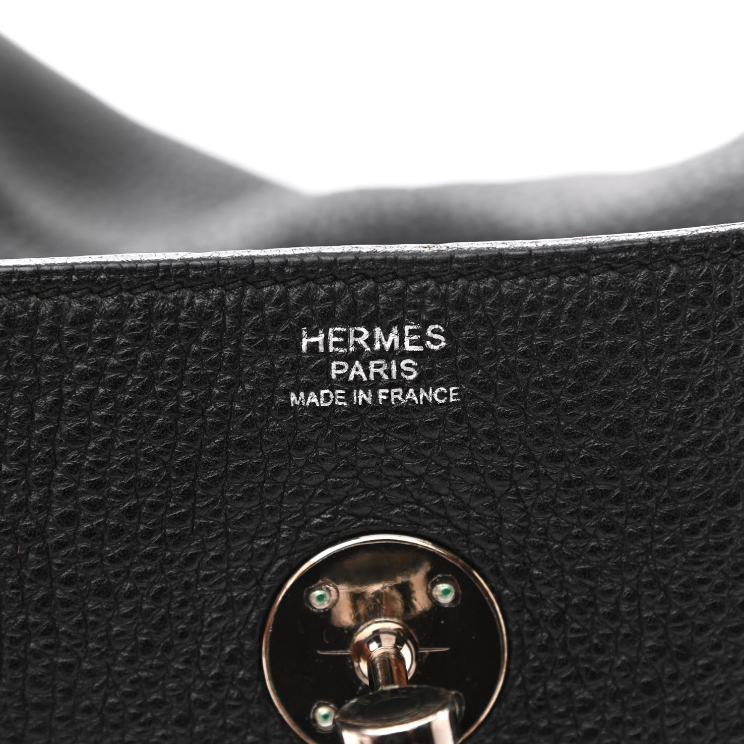 HERMÈS TAURILLON CLEMENCE VERSO LINDY 30 BAG BLACK TOFFEE – Caroline's  Fashion Luxuries