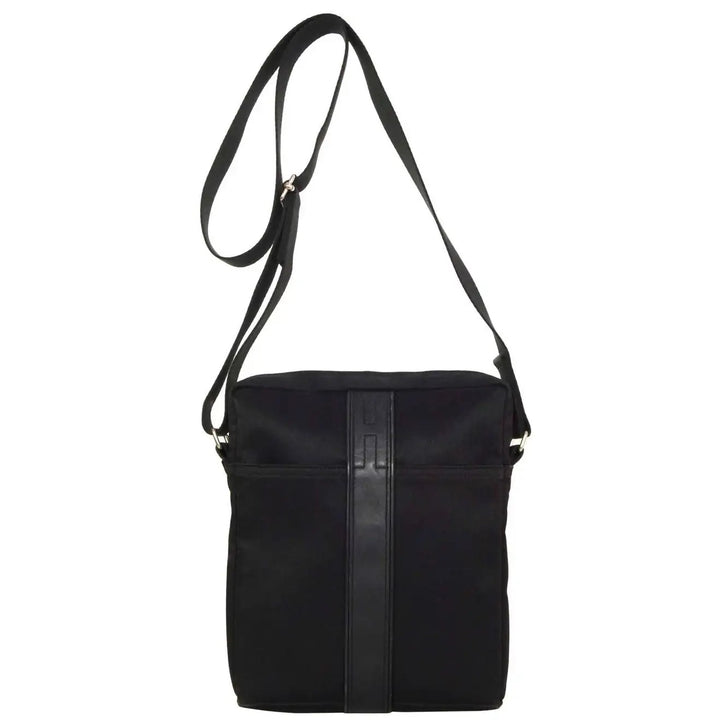 HERMÈS ACAPULCO MEDIUM LEATHER NYLON MESSENGER BAG