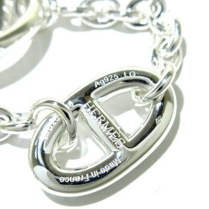 HERMÈS  STERLING SILVER FARANDOLE BRACELET
