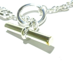 HERMÈS  STERLING SILVER FARANDOLE BRACELET