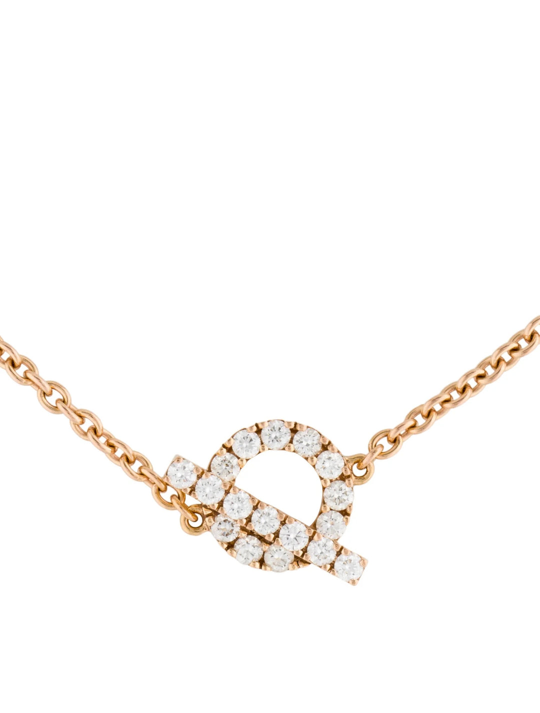 HERMÈS FINESSE 18K GOLD &amp; DIAMOND BRACELET