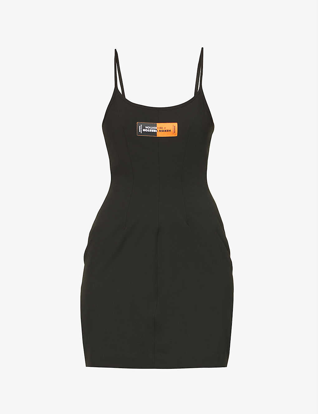 HERON PRESTON STRETCH GABARDINE MINI DRESS