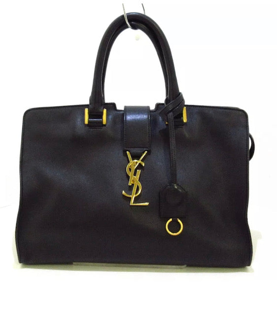 SAINT LAURENT PARIS MONOGRAM CABAS BAG
