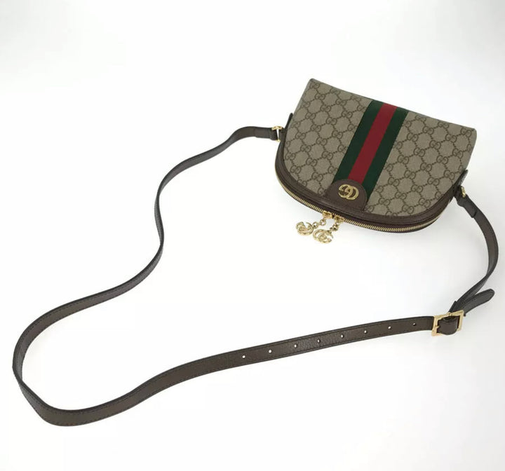 GUCCI OPHIDIA GG SUPREME SHERRY LINE CROSSBODY BAG – Caroline's