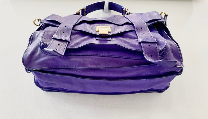 PROENZA SCHOULER PS1 PURPLE RAIN SATCHEL