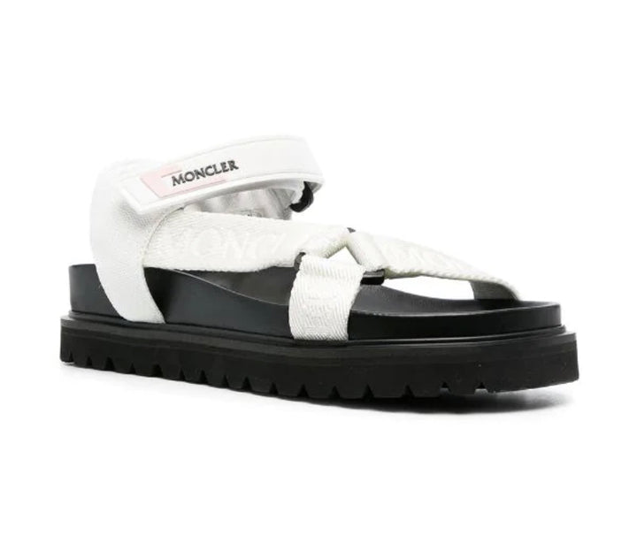 MONCLER TOUCH-STRAP SANDALS