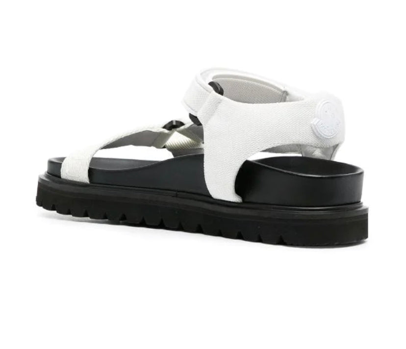 MONCLER TOUCH-STRAP SANDALS