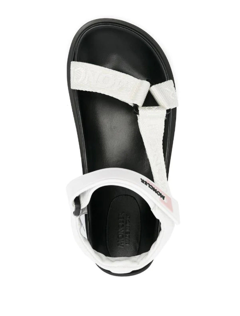 MONCLER TOUCH-STRAP SANDALS