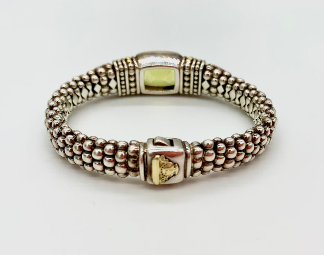 LAGOS CAVIAR SEMIPRECIOUS CITRINE BRACELET