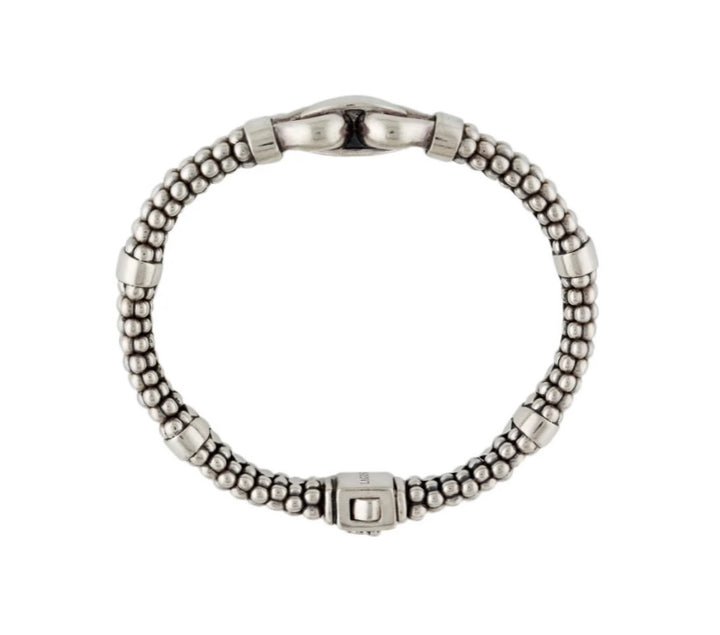 LAGOS CAVIAR DERBY BUCKLE BRACELET