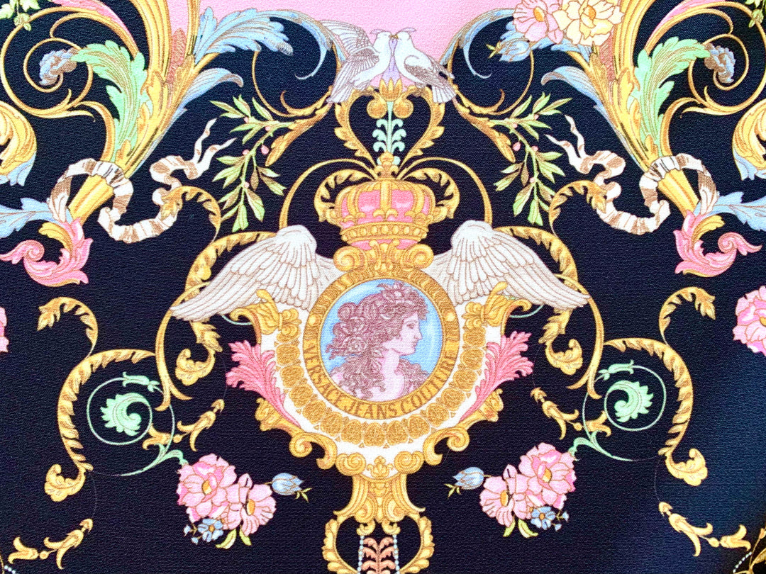 VERSACE JEANS COUTURE PRINTED DRESS
