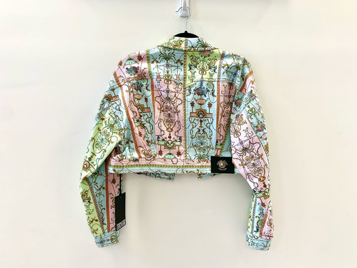 VERSACE JEANS COUTURE TUILERIES PRINT JACKET
