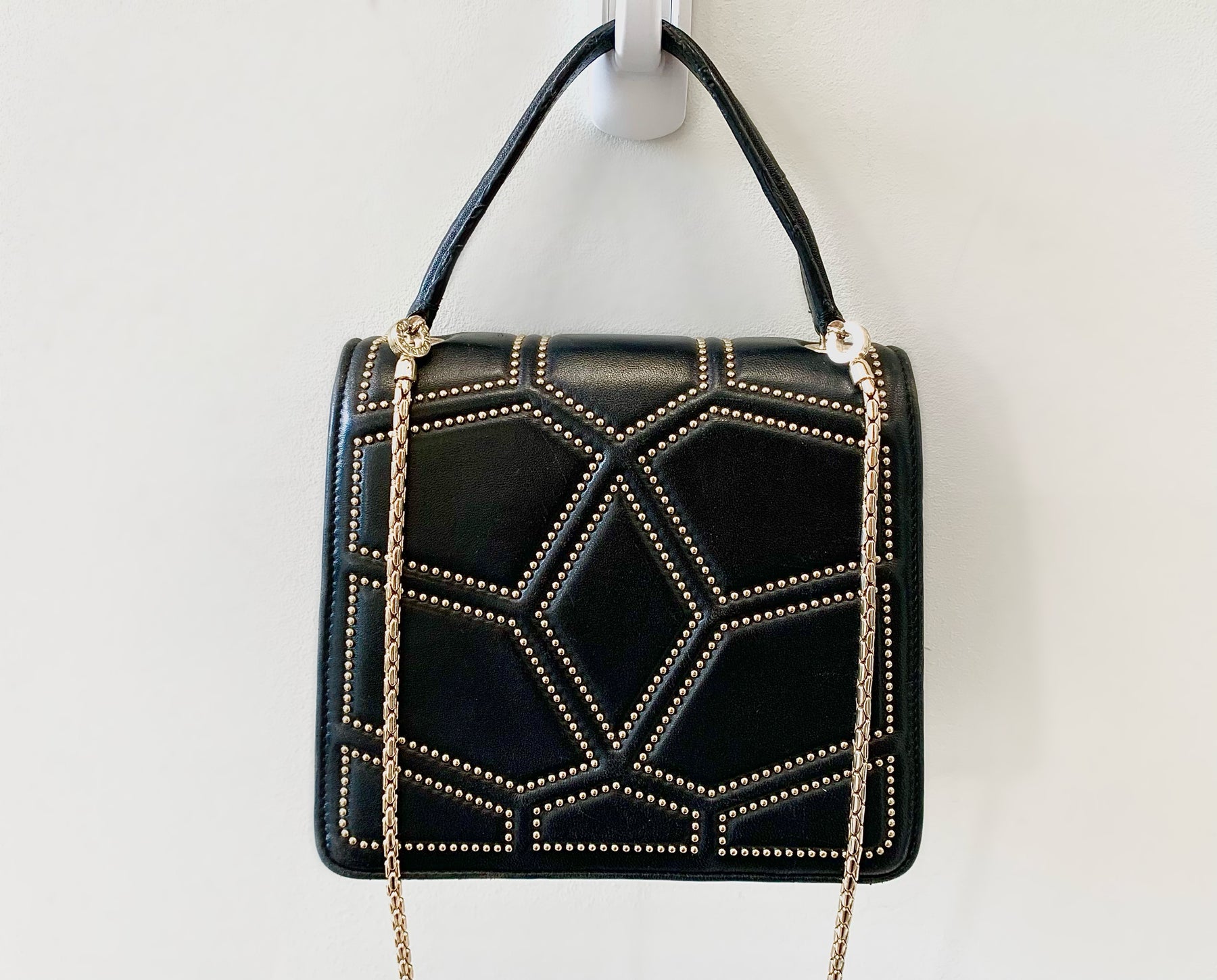 BVLGARI SERPENTI FOREVER STUDDED BAG – Caroline's Fashion Luxuries