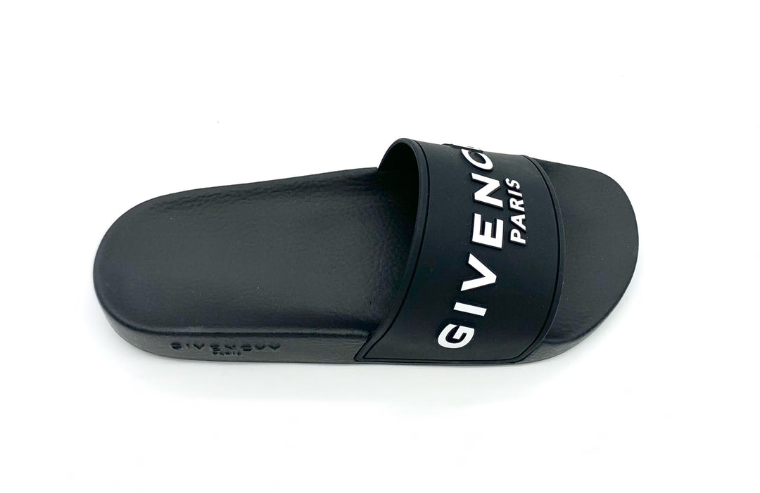 GIVENCHY EMBOSSED LOGO SLIDES