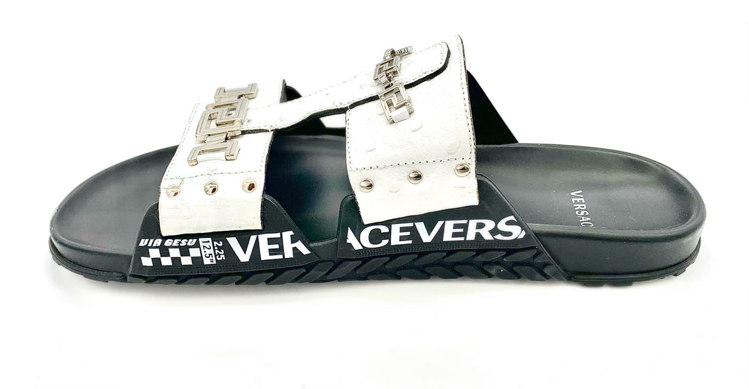 VERSACE STUDDED SLIDES