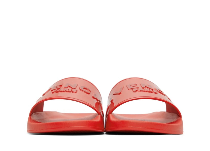 GIVENCHY RUBBER LOGO SLIDES
