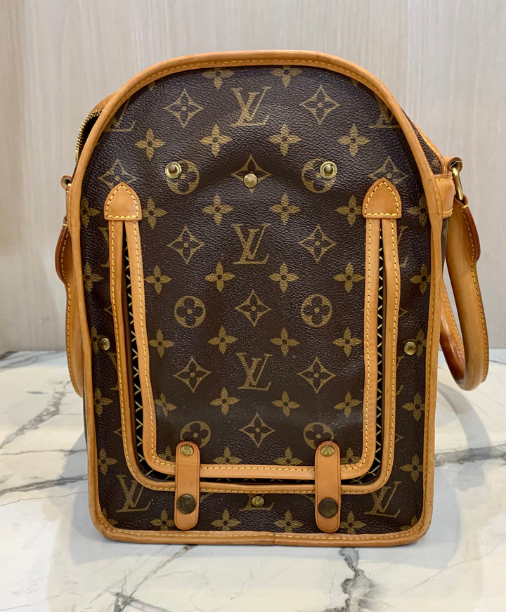LOUIS VUITTON SAC CHIEN MONOGRAM PET CARRIER