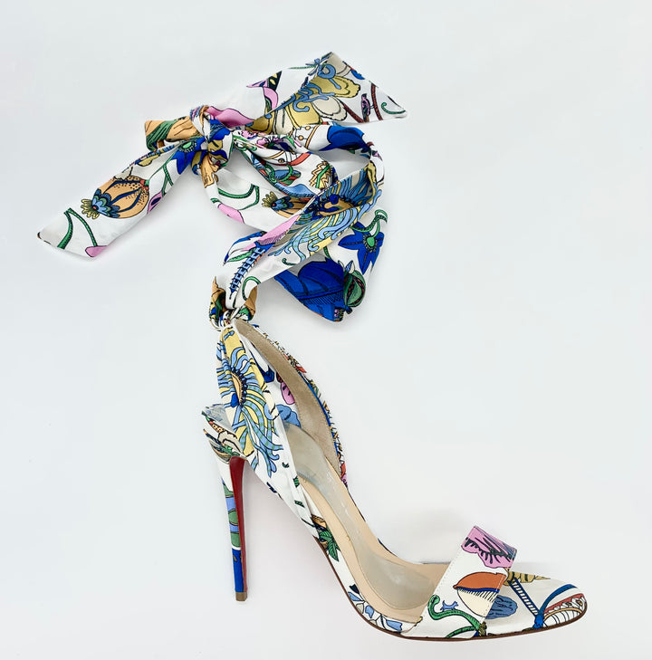 CHRISTIAN LOUBOUTIN SANDALE DU DESERT HEELS