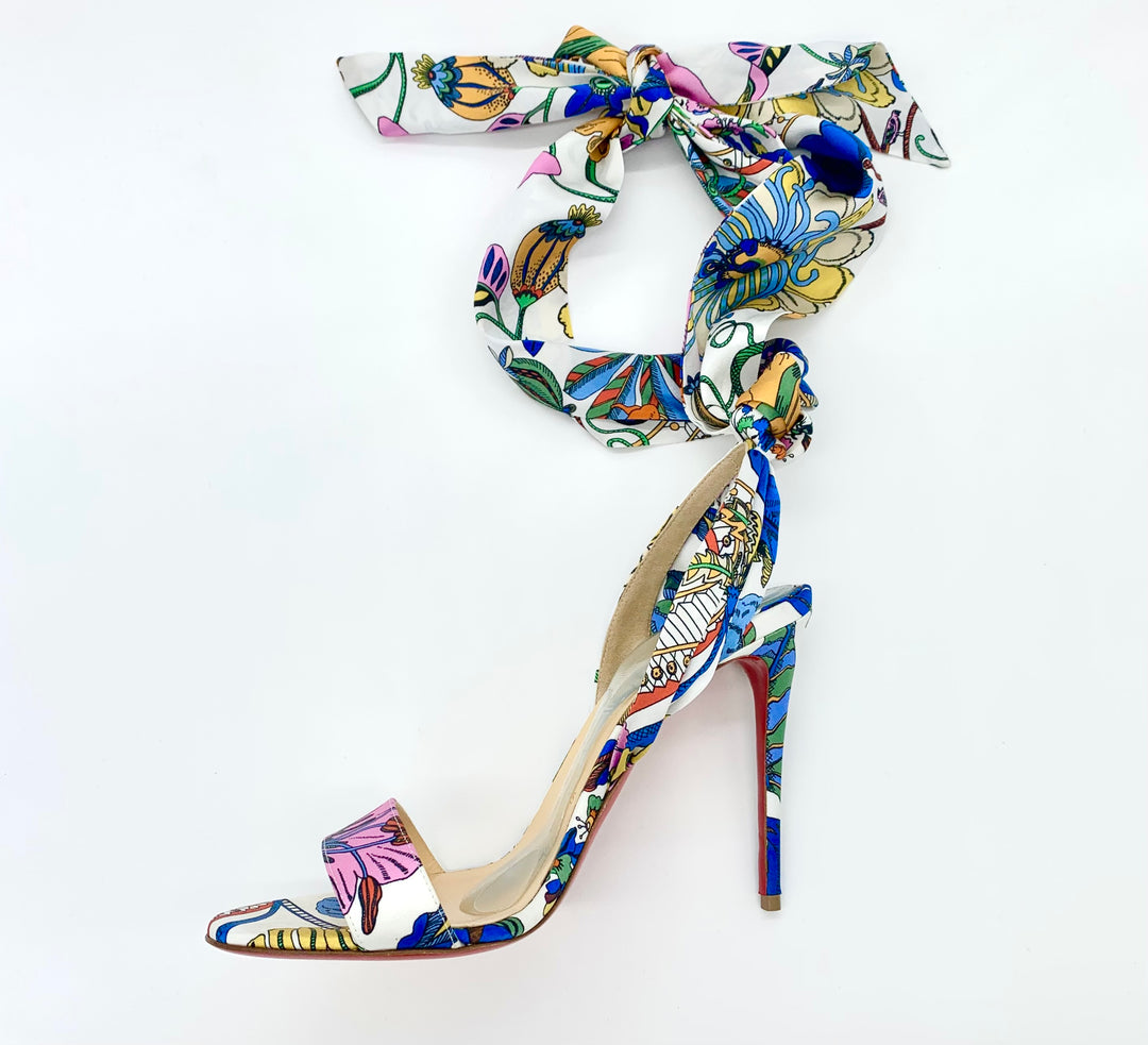 CHRISTIAN LOUBOUTIN SANDALE DU DESERT HEELS