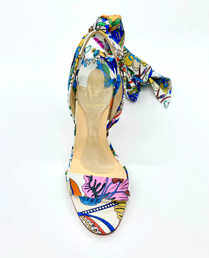 CHRISTIAN LOUBOUTIN SANDALE DU DESERT HEELS