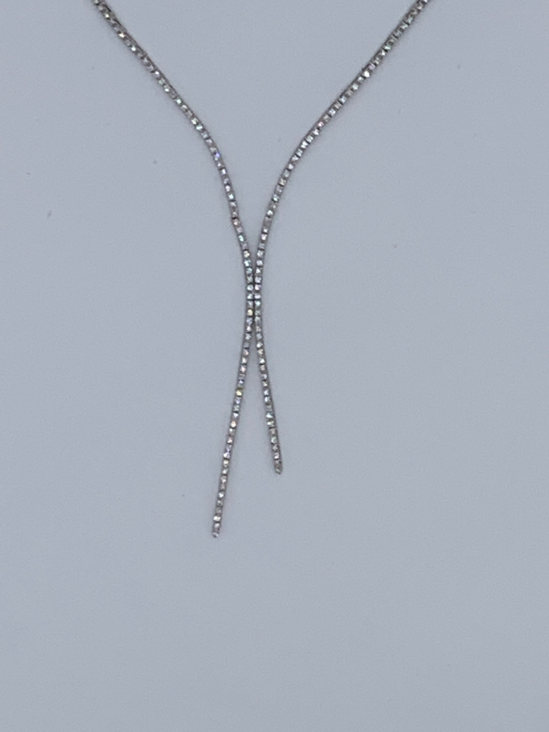 Y Lariat 18K Gold &amp; Diamonds Necklace