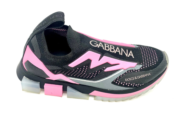 DOLCE &amp; GABBANA NEW SORRENTO PINK SNEAKERS