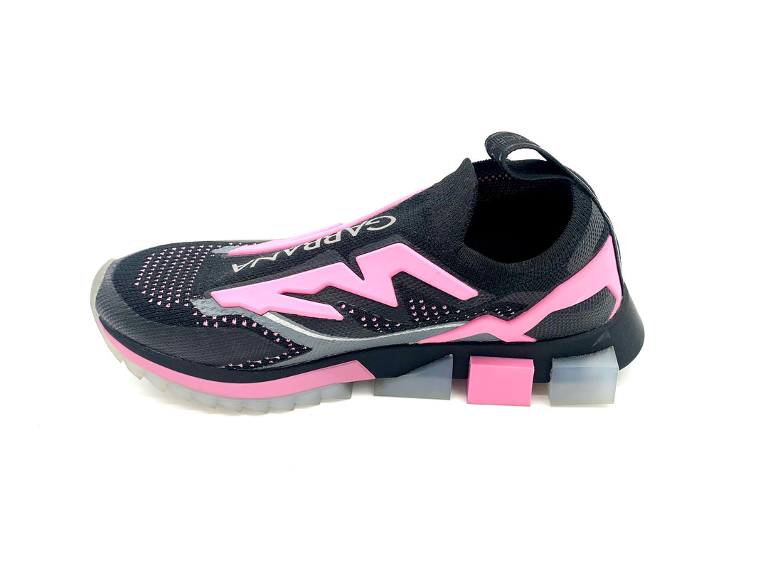 DOLCE &amp; GABBANA NEW SORRENTO PINK SNEAKERS