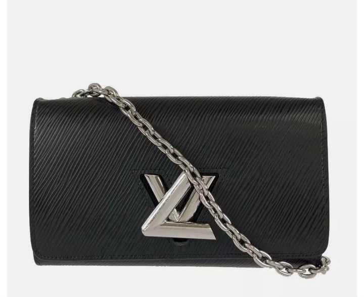 Louis Vuitton EPI Portefeiulle Twist Chain Wallet-Bag