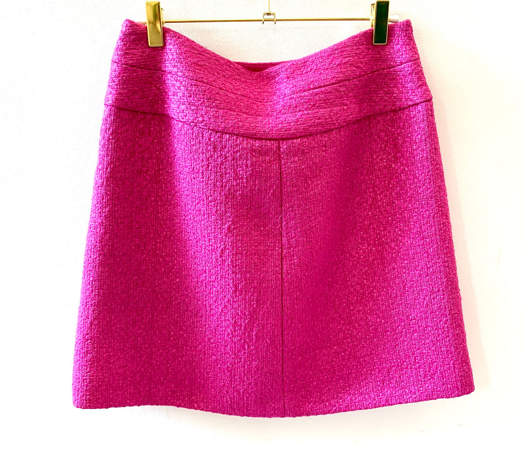 VERSACE PINK TWEED SKIRT