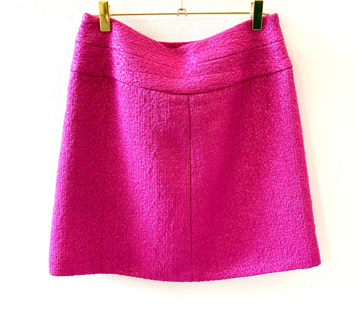 VERSACE PINK TWEED SKIRT