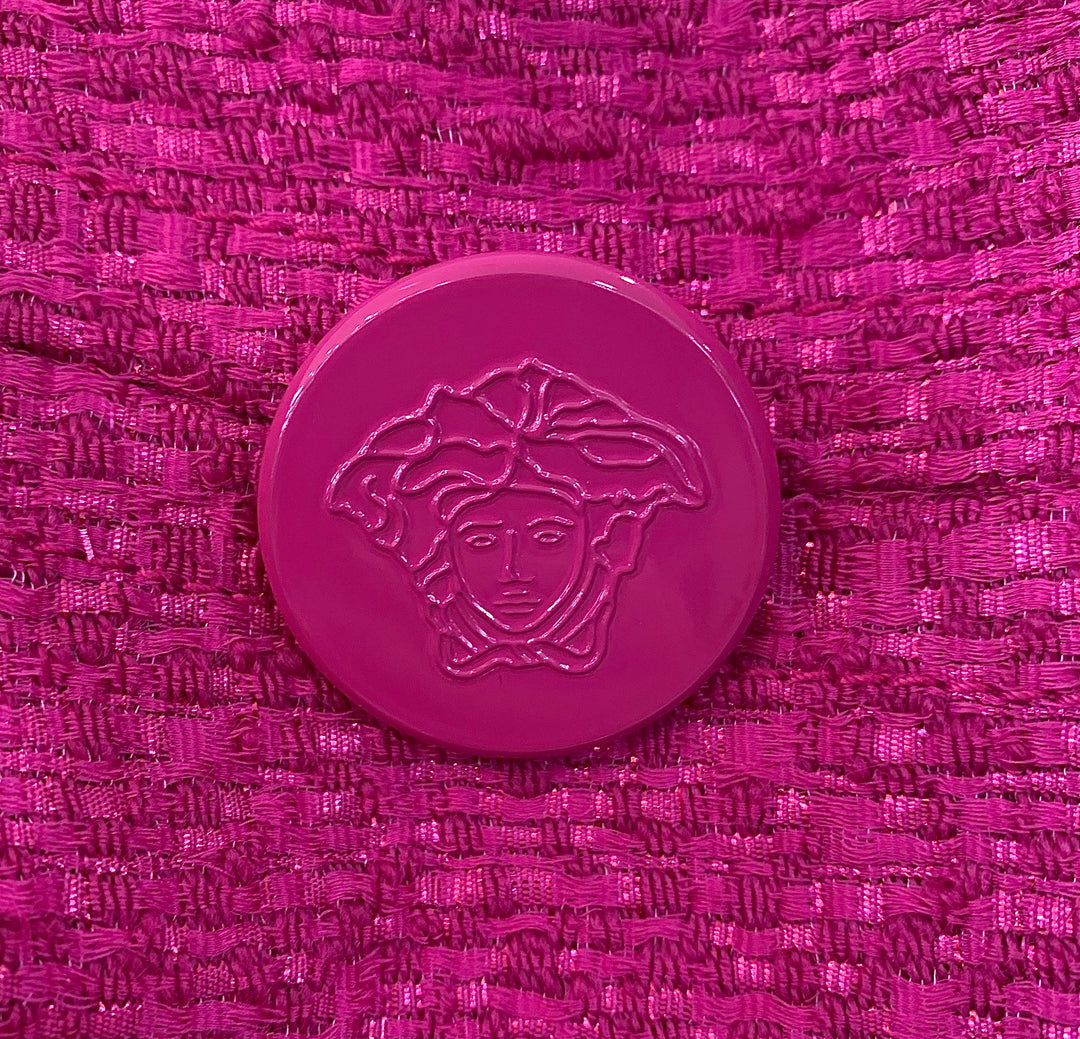 VERSACE PINK TWEED SKIRT