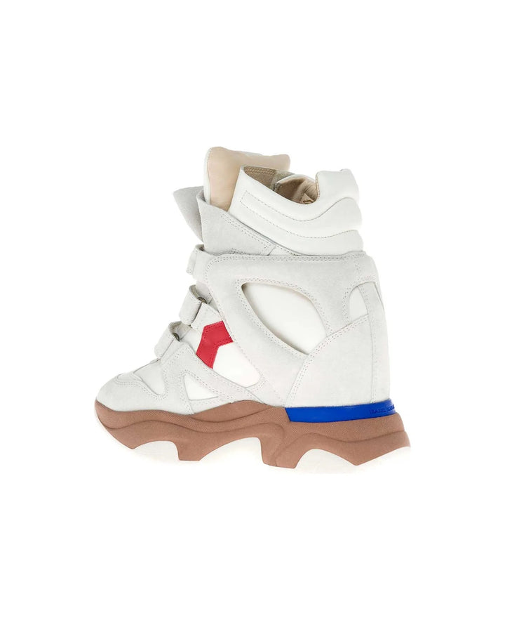 ISABEL MARANT Étoile BALSKEE LEATHER SNEAKERS