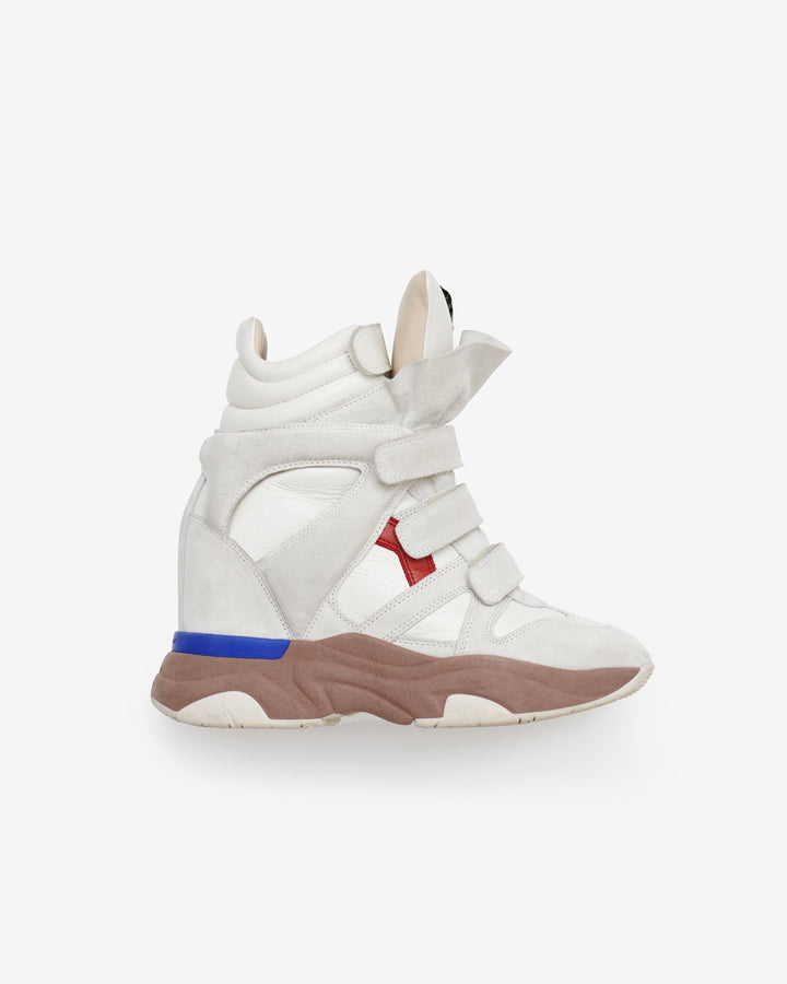 ISABEL MARANT Étoile BALSKEE LEATHER SNEAKERS
