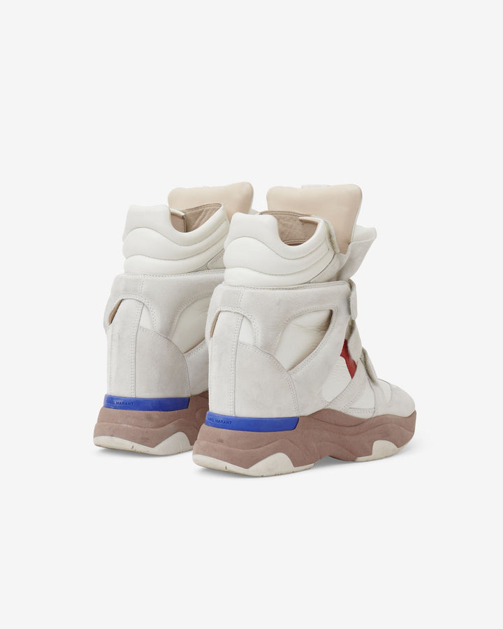 ISABEL MARANT Étoile BALSKEE LEATHER SNEAKERS