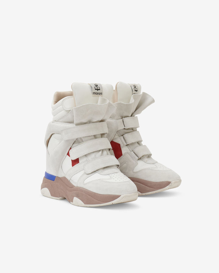 ISABEL MARANT Étoile BALSKEE LEATHER SNEAKERS