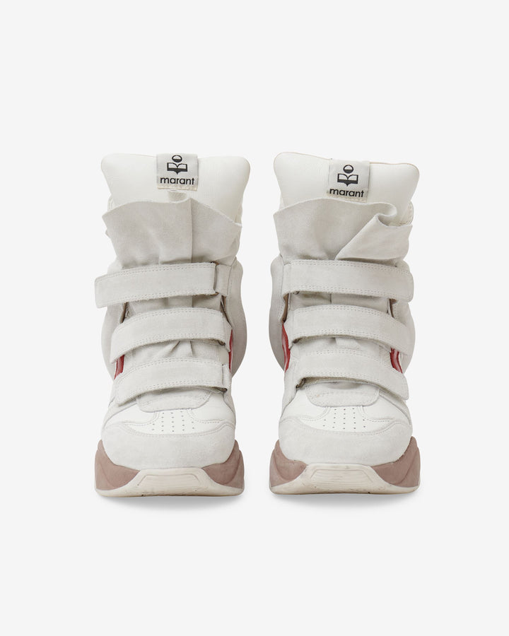 ISABEL MARANT Étoile BALSKEE LEATHER SNEAKERS