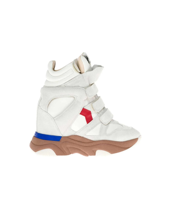 ISABEL MARANT Étoile BALSKEE LEATHER SNEAKERS